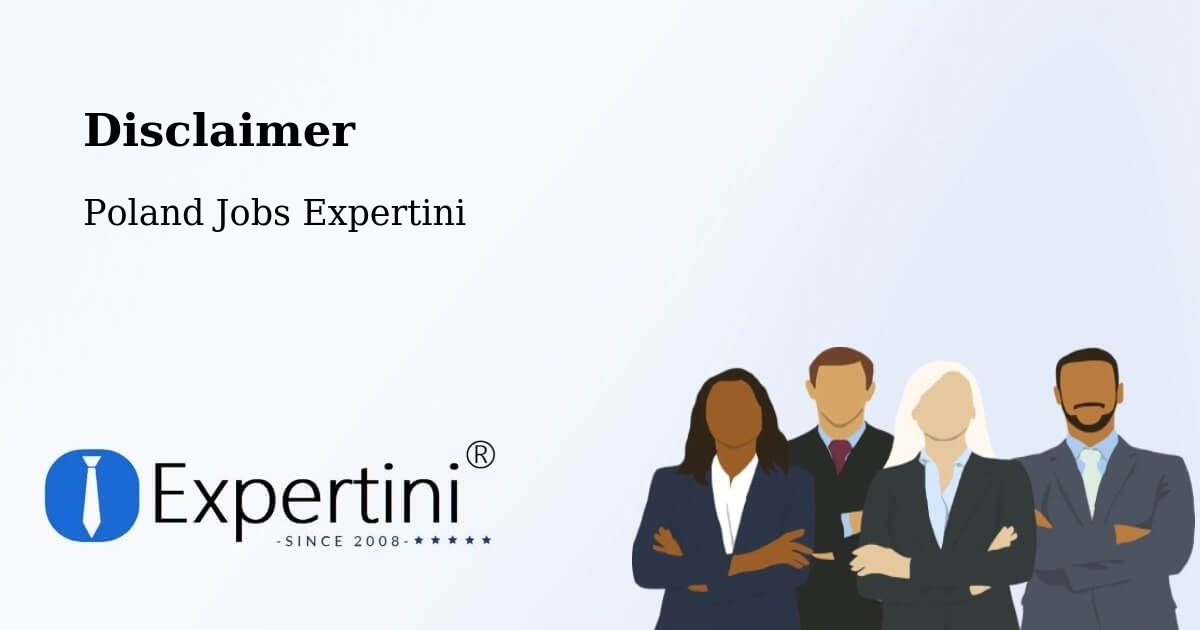 Disclaimer – Międzychód - Poland Jobs Expertini